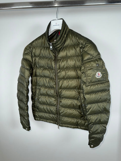 Moncler Lambot Jacket - Size 1 (XS/S) - Olive Green