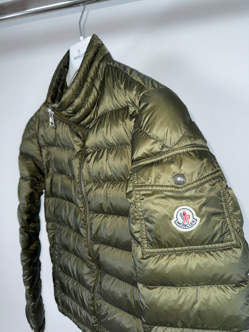 Moncler Lambot Jacket - Size 1 (XS/S) - Olive Green