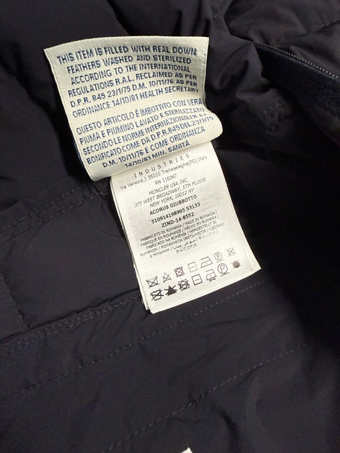 Moncler Acorus Jacket - Size 3 (M) - Matte Black