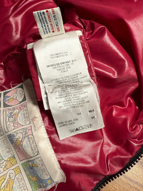 Moncler Bady Girls Jacket - Size 14 years - Pink
