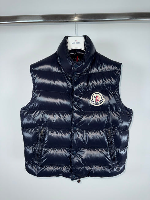 Moncler Tibet Gilet - Size 3 (M) - Navy Blue