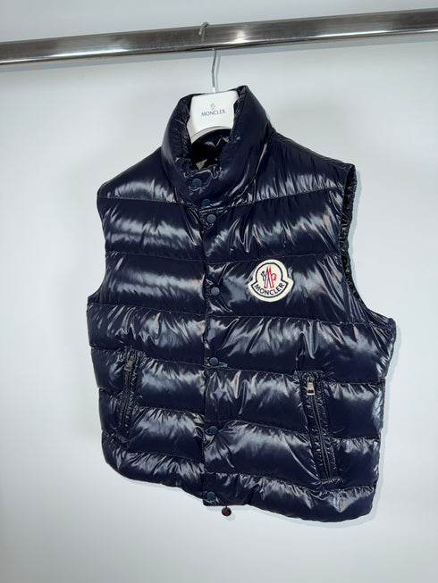 Moncler Tibet Gilet - Size 3 (M) - Navy Blue