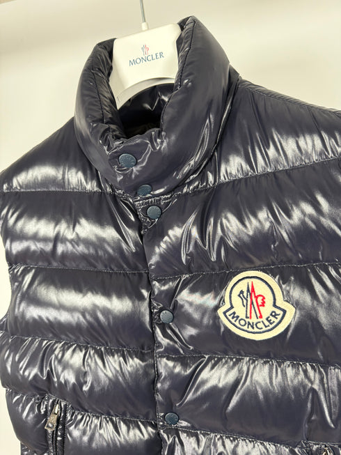 Moncler Tibet Gilet - Size 3 (M) - Navy Blue