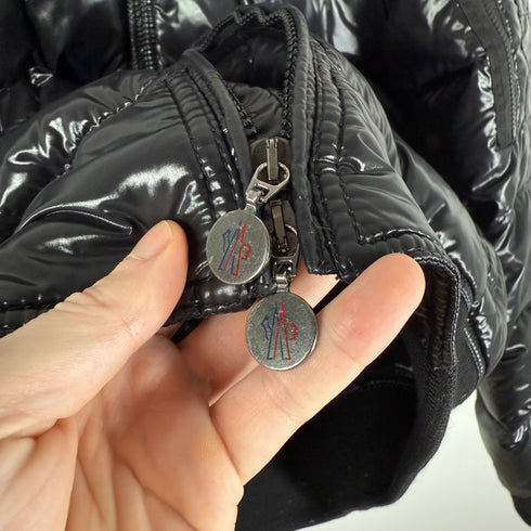 Moncler Auburn Jacket - Size 3 (L) - Black