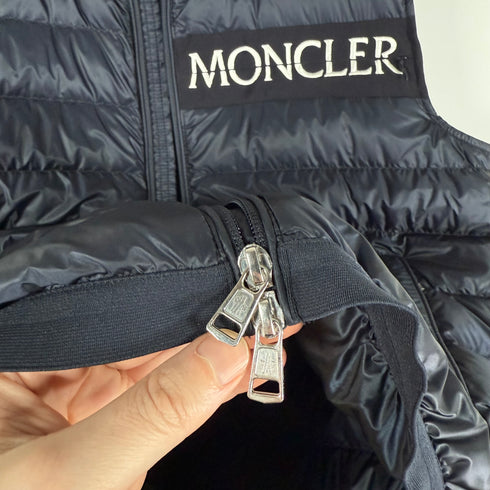 Moncler Laruns Gilet - Size 2 (S) - Navy Blue