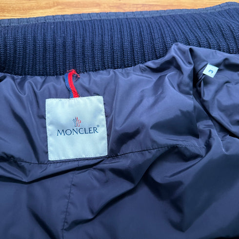 Moncler Amazzone Jacket - Size 3 (M/L) - Navy Blue