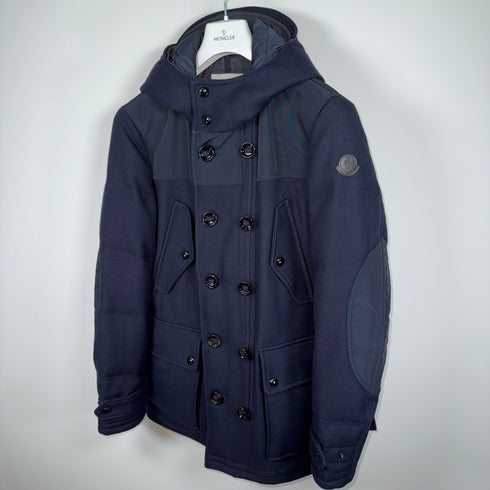 Moncler Peterson Jacket - Size 2 (S/M) - Navy Blue