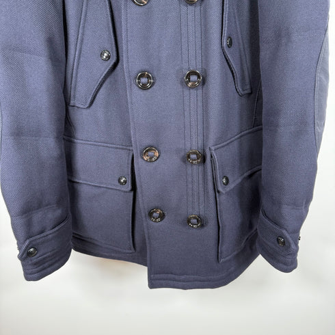 Moncler Peterson Jacket - Size 2 (S/M) - Navy Blue