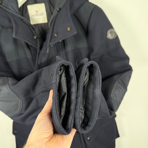 Moncler Peterson Jacket - Size 2 (S/M) - Navy Blue
