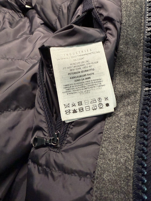 Moncler Peterson Jacket - Size 2 (S/M) - Navy Blue