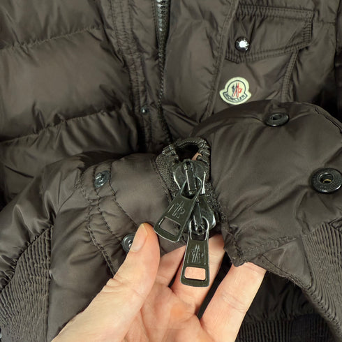 Moncler Colby Men’s Jacket - Size 6 (XXL) - Brown