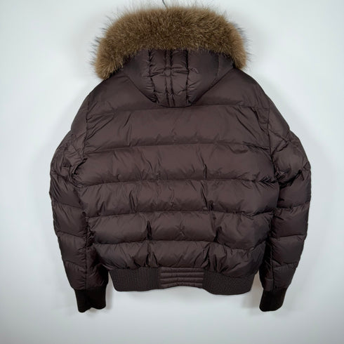 Moncler Colby Jacket - Size 6 (XXL) - Brown