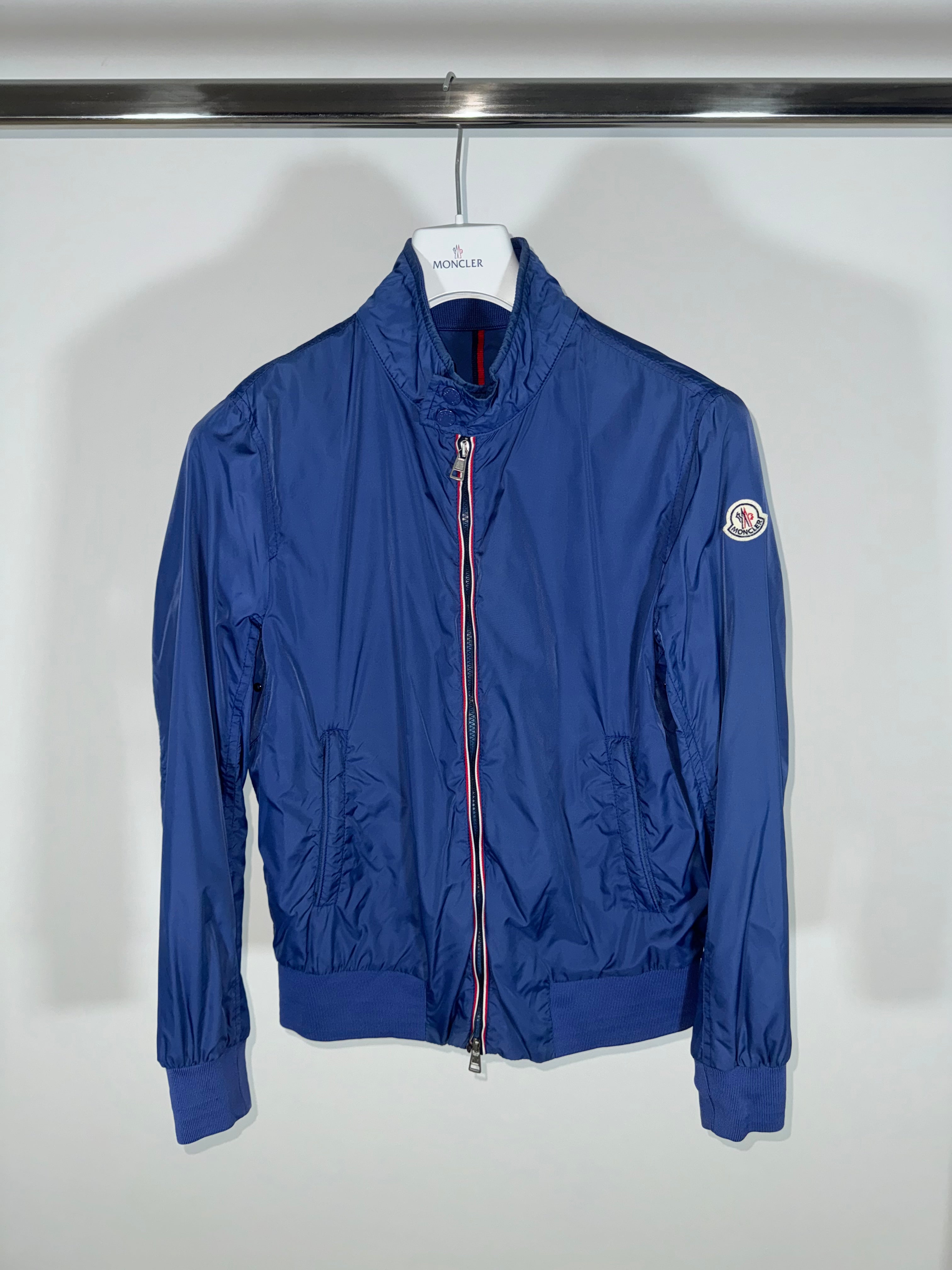 Moncler Darlan Jacket size 1 blue – Vadela Exclusives
